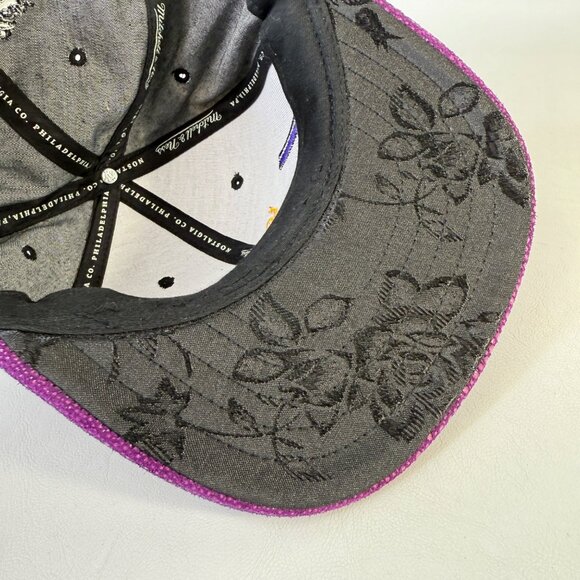 Mitchell & Ness Los Angeles Lakers Script Hat Hardwood Classics Tie Dye - Picture 7 of 12